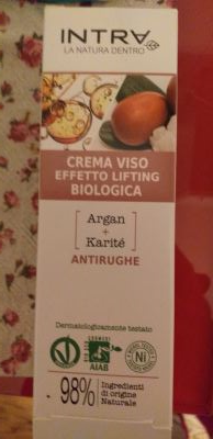 Crema viso effetto lifting biologica