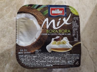 Muller Mix al Cocco + palline al Lime