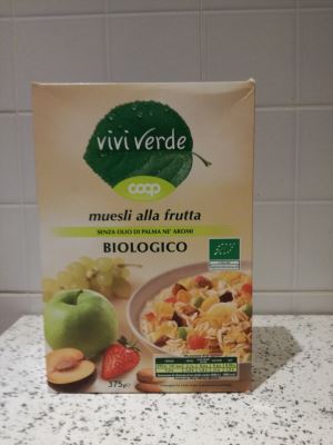 Muesli alla Frutta Biologico