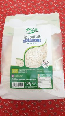 Riso soffiato al naturale biologico