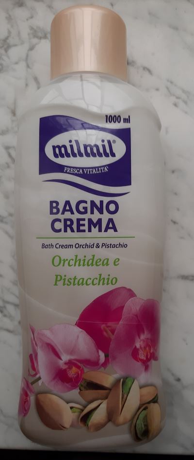 Bagno crema Orchidea e pistacchio