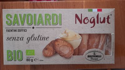 Savoiardi bio Noglut