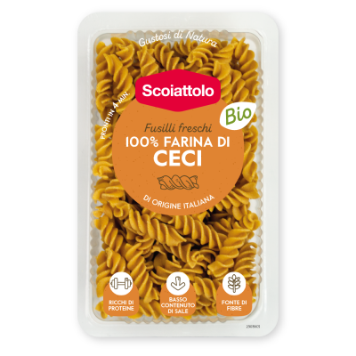 Fusilli freschi con farina di ceci