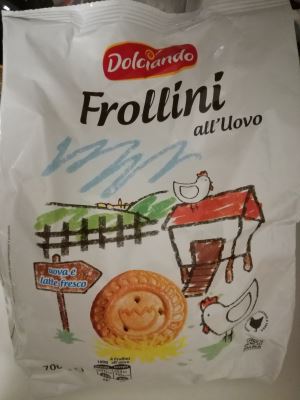 Frollini all'uovo