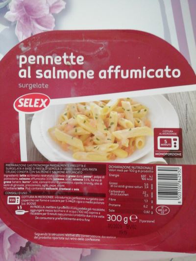 Pennette al salmone affumicato 