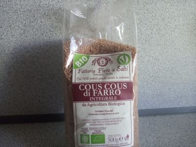Cous cous di farro integrale