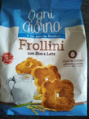 Frollini con riso e latte