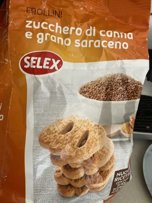 Frollìni zucchero di canna e grano saraceno