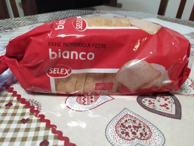 Pane morbido a fette