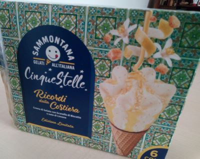Cono cinquestelle "ricordi della Costiera" edizione limitata