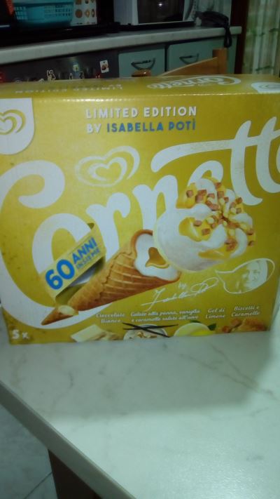 Cornetto Algida limited edition by Isabella Potì