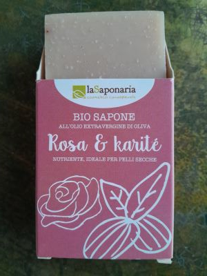 Bio sapone Rosa & karite'