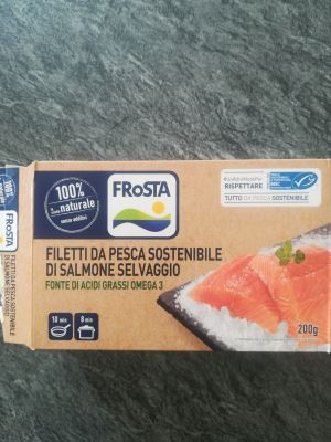 Filetti da pesca sostenibile di salmone selvaggio