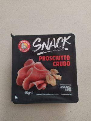 Snack prosciutto crudo