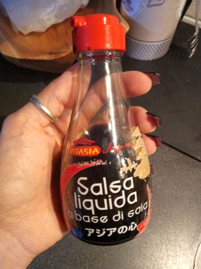 Salsa liquida a basa di soia