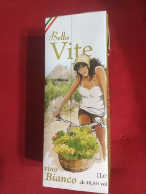 Vino bianco "bella vite"
