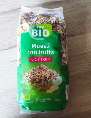 Muesli con frutta (35% di frutta)