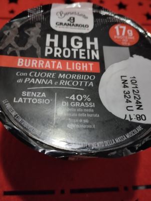 Burrata light high protein