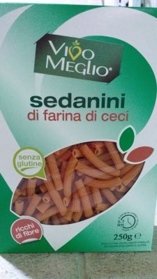 Sedanini con farina di ceci