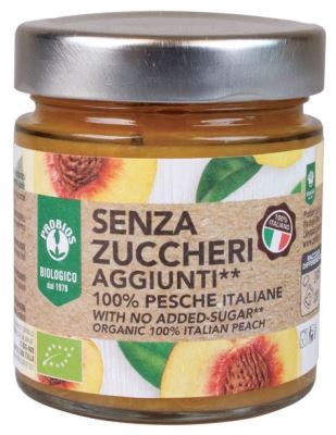 Composta 100% pesche senza zuccheri aggiunti