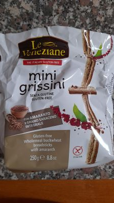 Mini grissini senza glutine