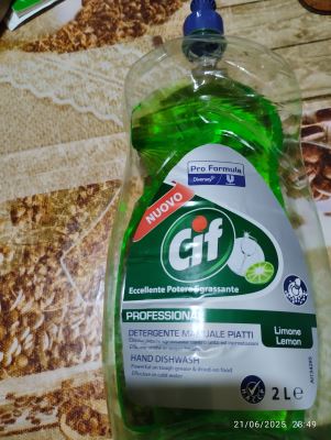 Detergente piatti fragranza al limone 