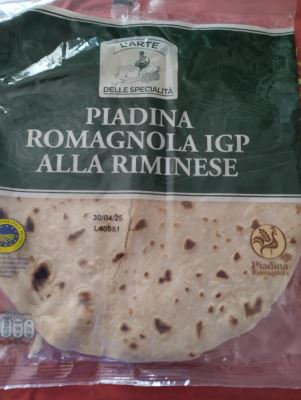 Piadina Romagnola IGP alla Riminese