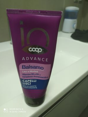 Balsamo io Advance capelli lisci 