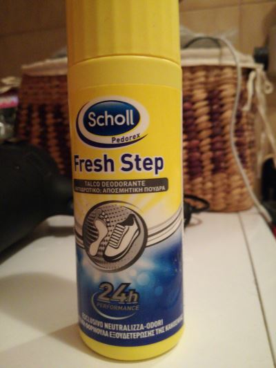 Fresh step Talco deodorante 