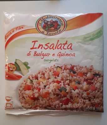 Insalata di bulgur e quinoa