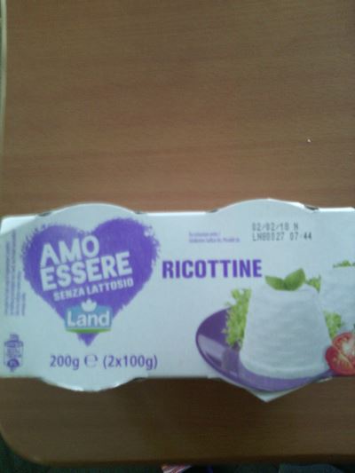 Ricottine AMO ESSERE senza lattosio