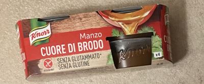 Cuore di brodo Dado gelificato Manzo