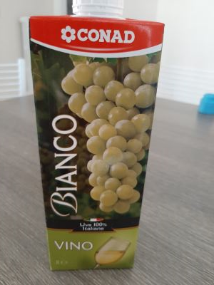 Vino bianco conad