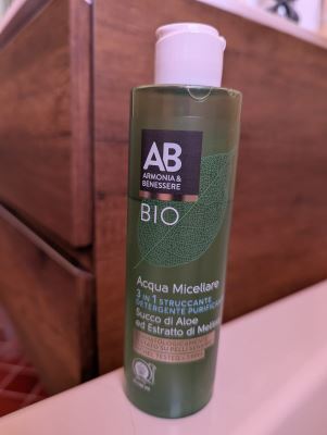 Acqua micellare bio - succo di Aloe ed estratto di Melissa 