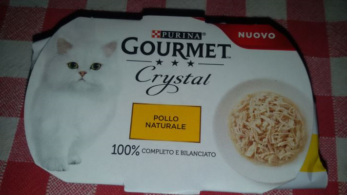 Cibo per gatti al pollo naturale 