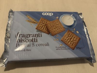 I fragranti biscotti petit ai 5 cereali