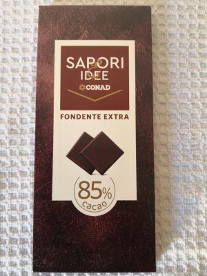 Cioccolato FONDENTE EXTRA 85%cacao 