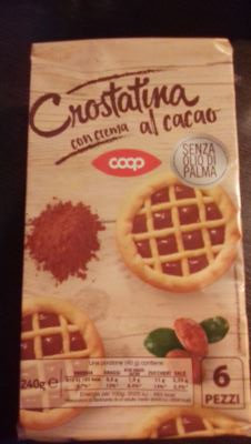 Crostatina alla crema di cacao