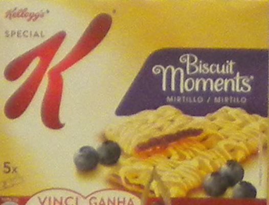 Biscuit moments ai mirtilli