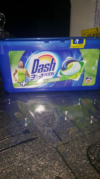 Dash 3in1 pods +tecnologia anti-odore