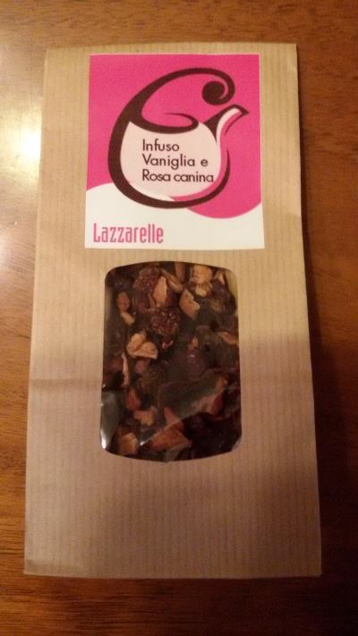 Infuso alla vaniglia e rosa canina