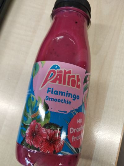 Flamingo smoothie
