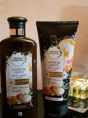 Shampoo & balsamo Latte di cocco