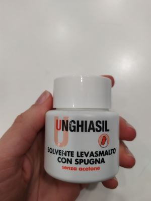 Solvente levasmalto con spugna