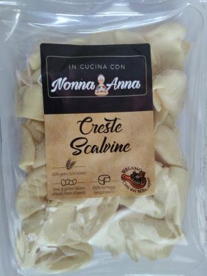 Creste scalvine Tortelloni con formaggio