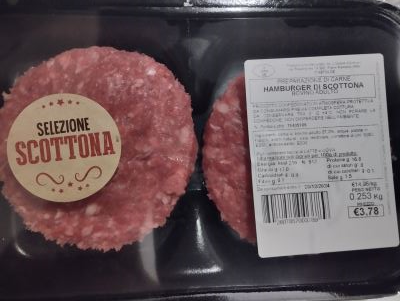 Hamburger di scottona