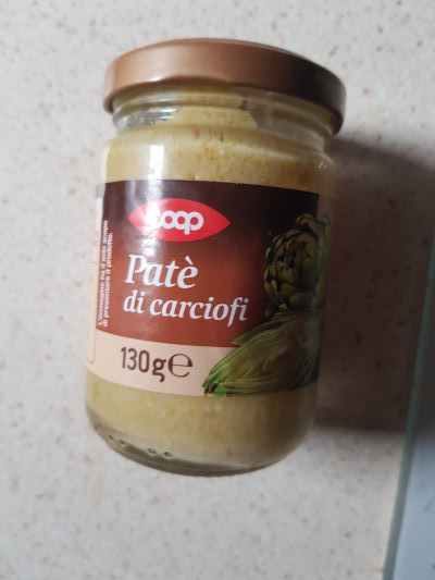 patè di carciofi