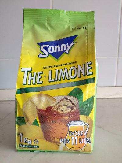 thè al limone solubile