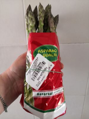 ASPARAGO VERDE, asparagi scelti