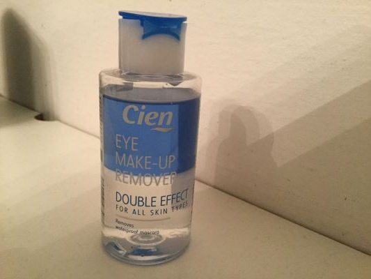 Eye make up remover - Double effect
